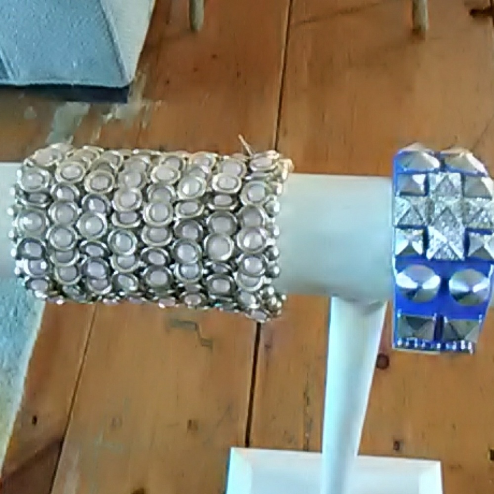Assorted statement cuff bracelets
